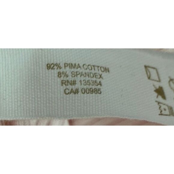 SKIN Isha Pima Cotton Blend Midi Sheath Dress in Pink NWT Size 3/Large - Picture 11 of 11